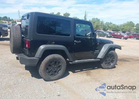 2014 Jeep Wrangler Sport из США, поврежденный, VIN 1C4AJWAG7EL148300